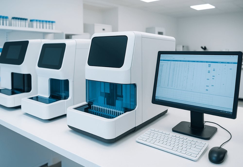 Automated laboratory and pathology analysers